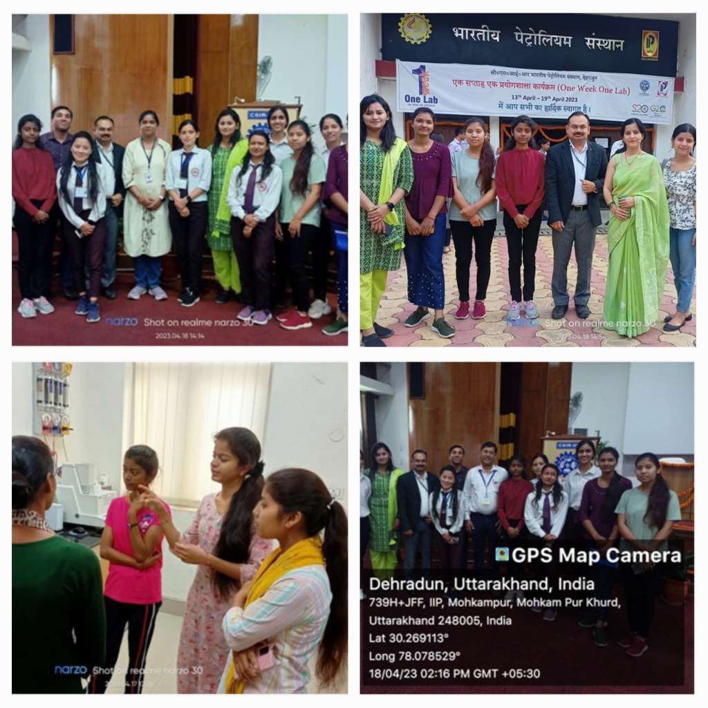 एच.एन.बी. राजकीय महाविद्यालय के रसायन विज्ञान विभाग के डॉ. आशीष कुमार के मार्गदर्शन में पांच छात्रों ने वन वीक वन लैब (अकादमिक कनेक्ट) कार्यक्रम में किया प्रतिभाग