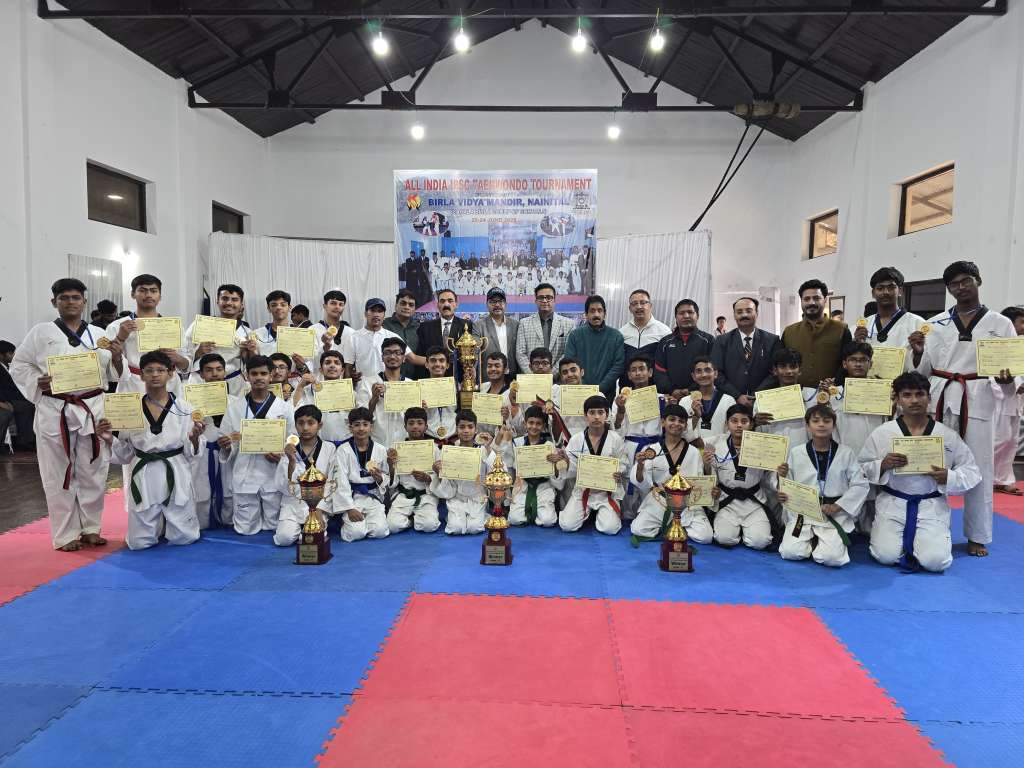 देशभर के खिलाड़ियों के बीच बिड़ला विद्या मंदिर नैनीताल का दबदबा, ओवरऑल चैंपियन बनने का गौरव हासिल